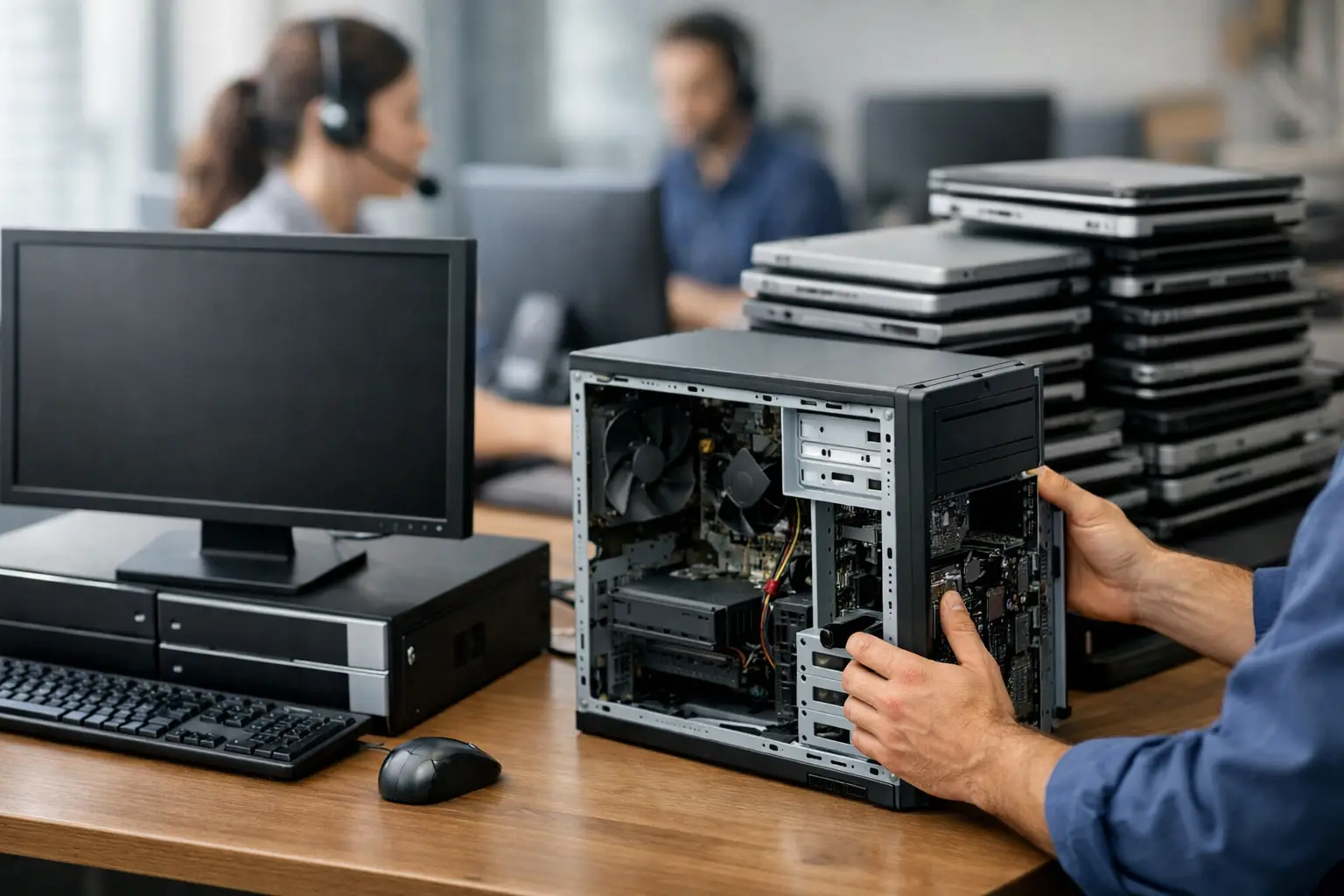 Computador usado com garantia vale a pena?