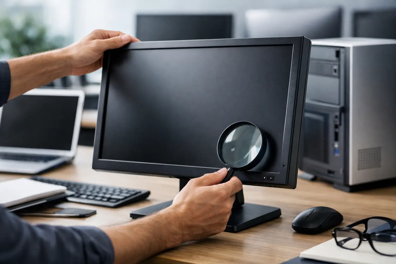 Como avaliar monitor usado para trabalho