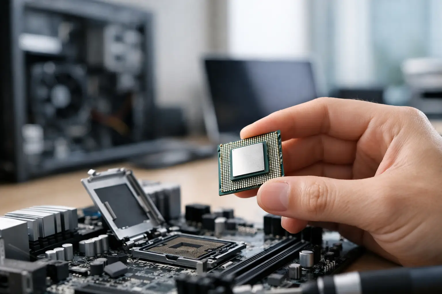 Como escolher uma CPU empresarial revisada