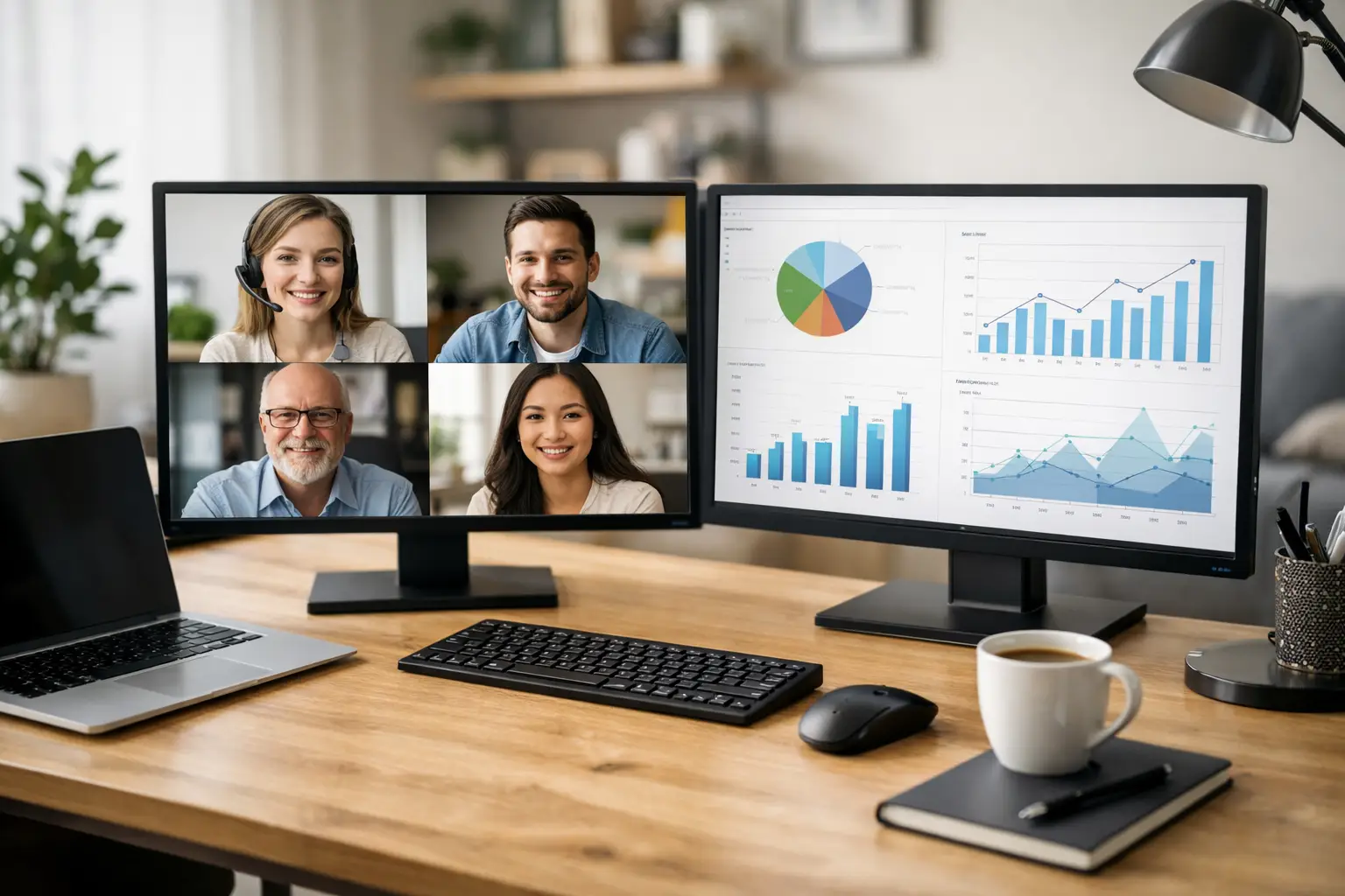 Melhores monitores para trabalho remoto